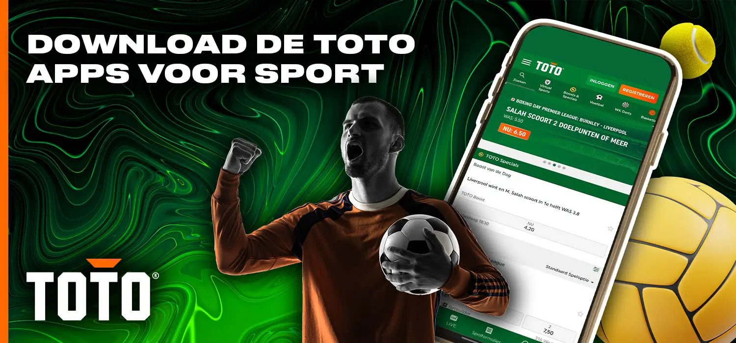 TOTO casino app voor sportweddenschappen