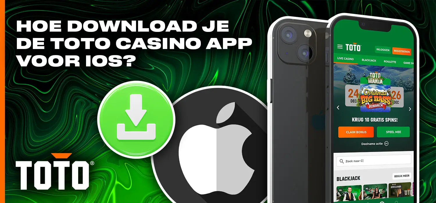 Hoe installeer je de TOTO casino app voor iOS