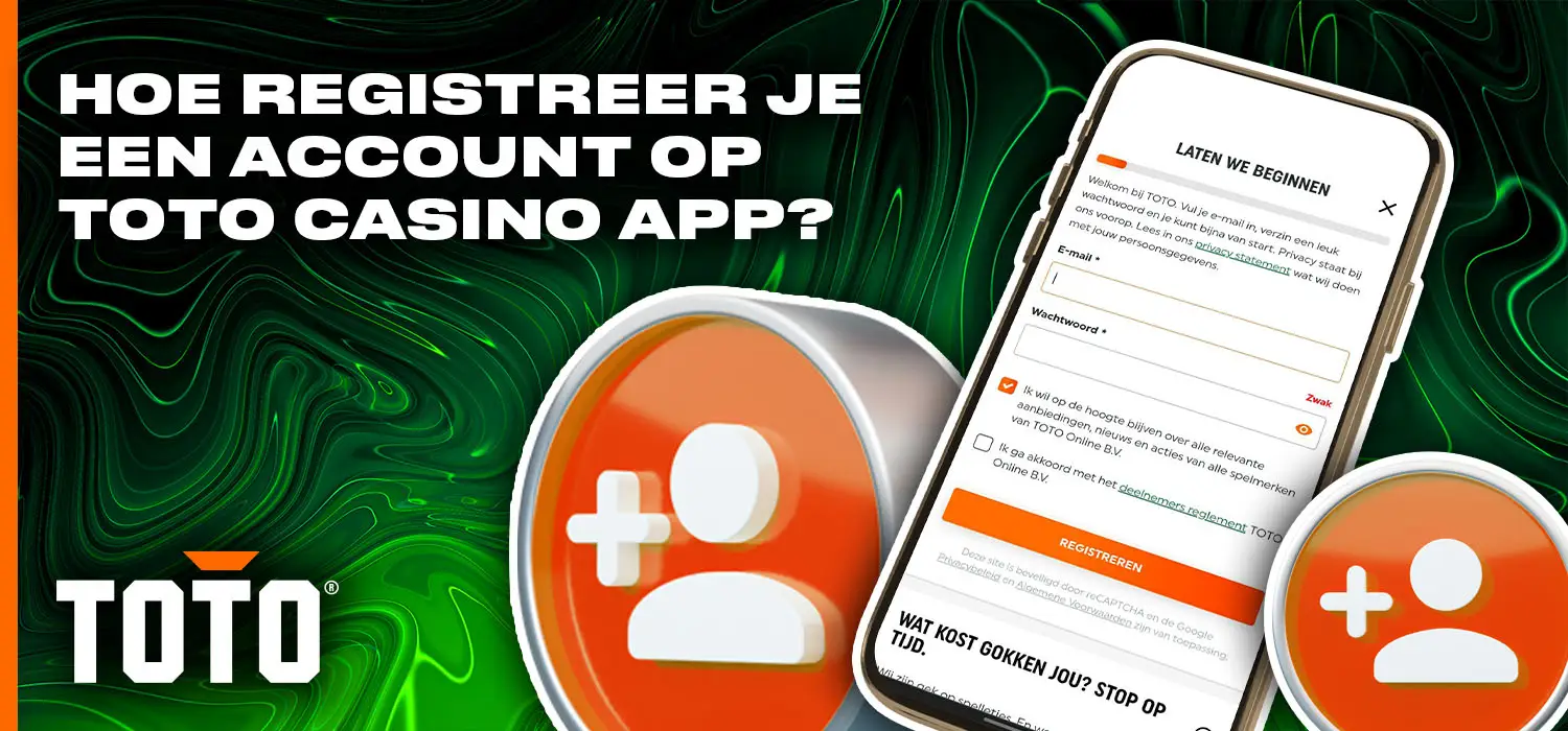 Meld je aan voor de TOTO casino app voor Nederland