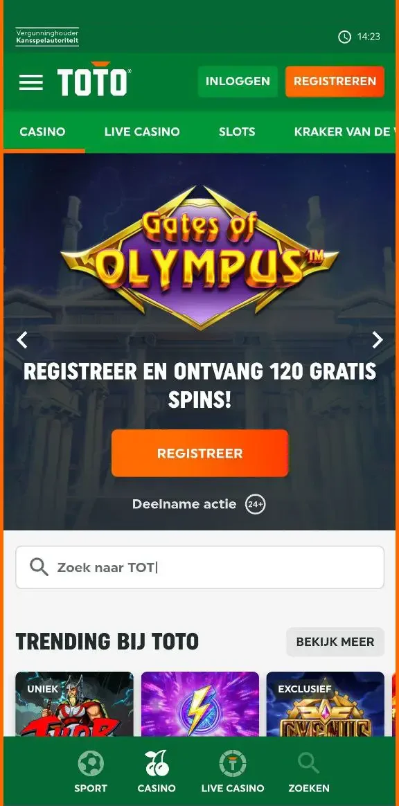 app toto casino pagina