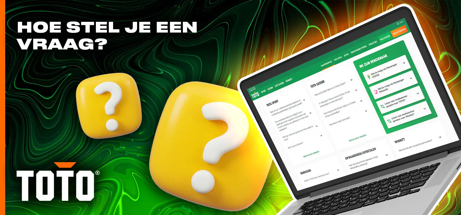 Stel een vraag aan TOTO casino ondersteuning voor Nederland