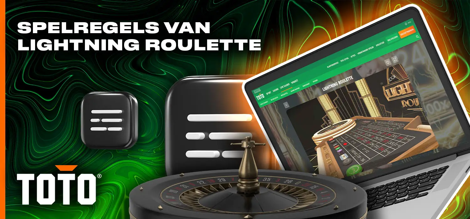 Regels voor het spelen van Lightning Roulette bij TOTO casino