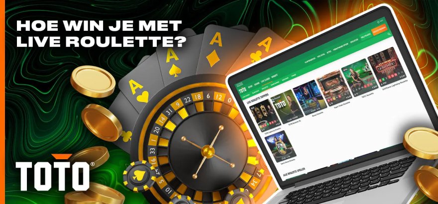 Manieren om te winnen bij live roulette bij TOTO casino voor Nederland