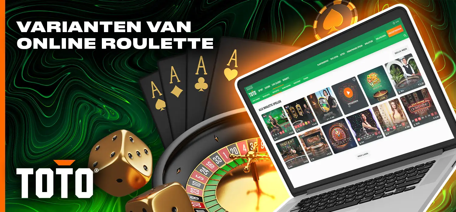 Soorten live roulettespellen bij TOTO casino