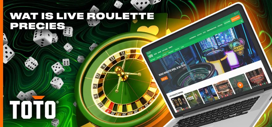 Speel live roulette bij TOTO casino voor Nederland