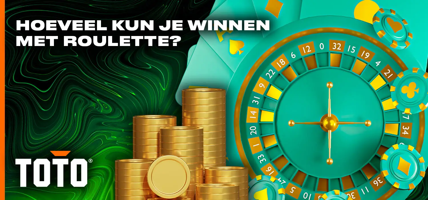 Hoeveel kun je winnen met roulette bij TOTO casino voor Nederland