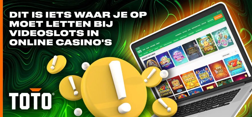 Belangrijke informatie over videoslots